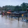 Cảnh ngập lụt tại Hat Yai, tỉnh Songkhla , Thái Lan, ngày 25/11/2025. (Ảnh: THX/TTXVN)