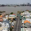 Dự án cầu Cát Lái sẽ nối huyện Nhơn Trạch (Đồng Nai) với Thành phố Hồ Chí Minh qua sông Đồng Nai. (Ảnh: Công Phong/TTXVN)