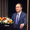 Ông Vũ Chiến Thắng, Thứ trưởng Bộ Nội vụ phát biểu khai mạc. (Ảnh: Văn Điệp/TTXVN)