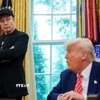 Tổng thống Mỹ Donald Trump (phải) và tỷ phú Elon Musk tại Nhà Trắng ngày 30/5/2025. (Ảnh: Reuters/TTXVN)