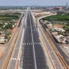 Cao tốc Biên Hòa - Vũng Tàu đoạn qua Đồng Nai. (Ảnh: Công Phong/TTXVN)