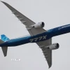 Máy bay 777X của hãng Boeing tại triển lãm hàng không quốc tế Paris, Pháp. (Ảnh: THX/TTXVN)