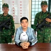 Đối tượng Vòng Cóng Phúc bị tạm giữ. (Ảnh: TTXVN phát)