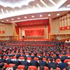 Quang cảnh lễ bế mạc Đại hội lần thứ IX của Đảng Lao động Triều Tiên ở Bình Nhưỡng ngày 25/2/2026. (Ảnh: KCNA/TTXVN)