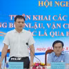 Ông Đặng Văn Dũng, Phó Chánh Văn phòng Thường trực Ban Chỉ đạo 389 quốc gia phát biểu. (Ảnh: Văn Sĩ/TTXVN)