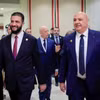 Tổng thống Syria Ahmed Al-Sharaa và người đồng cấp Liban Joseph Aoun tại Doha. (Ảnh: arabnews)
