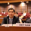 Đại sứ Phạm Việt Hùng, Đại diện thường trực của Việt Nam tại ESCAP. (Ảnh: Đỗ Sinh/TTXVN)