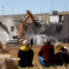 Nhà ở của người Palestine bị phá dỡ tại làng Deirat ở Hebron, Bờ Tây, ngày 4/5/2026. (Ảnh: THX/TTXVN)