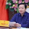 Phó Thủ tướng Trần Hồng Hà phát biểu chỉ đạo. (Ảnh: Văn Điệp/TTXVN)