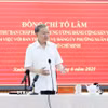 Tổng Bí thư Tô Lâm phát biểu tại buổi làm việc với Ban Thường vụ Đảng uỷ phường Xuân Hòa, Thành phố Hồ Chí Minh. (Ảnh: Thống Nhất/TTXVN)