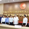 Tổng Bí thư Tô Lâm thăm Trung tâm dịch vụ hành chính công tại xã Tân Vĩnh Lộc, Thành phố Hồ Chí Minh. (Ảnh: Thống Nhất/TTXVN)