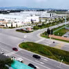 Khu công nghiệp Thăng Long 3 Vĩnh Phúc là một trong những khu công nghiệp Phát triển theo hướng bền vững, thân thiện với môi trường. (Ảnh: Hoàng Hùng/TTXVN)