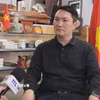 Giám đốc Văn phòng Xúc tiến Thương mại Việt Nam tại New York Nguyễn Mạnh Hùng trả lời phỏng vấn. (Ảnh: Thanh Tuấn/TTXVN)