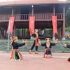 Múa chuông truyền thống của đồng bào dân tộc Dao, xã Tây Yên Tử (Bắc Ninh). (Ảnh: Thanh Thương/TTXVN)