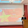 Đại sứ Đặc mệnh toàn quyền Việt Nam tại Indonesia Tạ Văn Thông phát biểu tại buổi lễ. (Ảnh: Văn Phong/TTXVN)