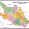 Bản đồ hành chính tỉnh Hòa Bình.