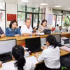 Người dân đến thực hiện thủ tục hành chính tại Trung tâm Phục vụ hành chính công phường Phan Đình Phùng. (Ảnh: Cổng thông tin điện tử tỉnh Thái Nguyên)