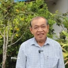 Ông Nguyễn Thành Chinh (Chủ tịch Hội Người cao tuổi, Ban Chấp hành Hội Nông dân xã Tân Hội, tỉnh Tây Ninh) đặt niềm tin vào sự lãnh đạo của Đảng. (Ảnh: Thanh Tân/TTXVN)