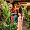 Chương trình "Tết Việt – Tết Phố" 2026 diễn ra từ ngày 17/1 đến ngày 17/3/2026 tại nhiều địa điểm trong khu phố cổ và khu vực hồ Hoàn Kiếm. (Ảnh: Thanh Tùng/TTXVN)