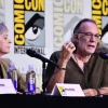 Nữ diễn viên Melissa McBride (vai Carol Peletier) và đạo diễn Greg Nicotero tham dự một buổi hội thảo về "The Walking Dead: Daryl Dixon" tại San Diego ngày 25/7. (Nguồn: AP)