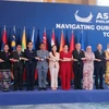 Các Bộ trưởng kinh tế của ASEAN dự Hội nghị Bộ trưởng Kinh tế ASEAN lần thứ 32 (AEM) tại khách sạn Shangri-La The Fort ở thành phố Taguig vào ngày 13/3. (Ảnh: PNA)