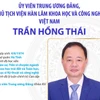 Ủy viên TW Đảng, Chủ tịch Viện Hàn lâm Khoa học và Công nghệ Việt Nam Trần Hồng Thái
