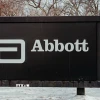 Biển hiệu Abbott tại Illinois, Mỹ. (Ảnh: Getty Images/TTXVN)