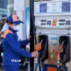 Điểm kinh doanh của Petrolimex số 1 Lương Yên, Hà Nội chuyển đổi 100% sang xăng E10. (Ảnh: Trần Việt/TTXVN)