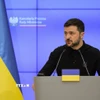 Tổng thống Ukraine Volodymyr Zelensky. (Ảnh: PAP/TTXVN)