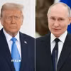 Tổng thống Mỹ Donald Trump và người đồng cấp Nga Vladimir Putin. (Ảnh: Getty Images/TTXVN)