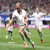 Harry Kane tỏa sáng với cú đúp siêu phẩm, giúp tuyển Anh giành chiến thắng 2-1 trước CHDC Congo. (Ảnh: THX/TTXVN phát)