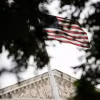 Tòa án Tối cao Mỹ tại Washington. (Ảnh: Bloomberg/Getty Images)