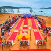 Lễ hội Mở cửa biển lần thứ nhất tại đặc khu Cô Tô, đảo Thanh Lân năm 2024. (Ảnh: TTXVN phát)