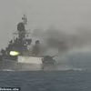 Tàu chiến Nga tập trận ở Biển Baltic. (Ảnh: dailymail)