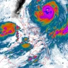 Bão Ragasa mạnh lên thành siêu bão. (Nguồn: rappler)