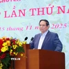 Thủ tướng Phạm Minh Chính khai mạc phiên họp lần thứ 5 của BCĐ của Chính phủ về phát triển khoa học, công nghệ, đổi mới sáng tạo, chuyển đổi số và Đề án 06. (Ảnh: Dương Giang/TTXVN)