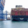 Cảng hàng hóa ở Thiruvananthapuram, Ấn Độ. (Ảnh: ANI/TTXVN)