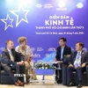 Phó Chủ tịch UBND Thành phố Hồ Chí Minh Bùi Xuân Cường tiếp Phó thị trưởng thành phố Leipzig (Đức) Torsten Bonew tháng 9/2024. (Ảnh: Hứa Chung/TTXVN)