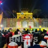 Toàn cảnh Festival OCOP Việt Nam 2025 tại Hoàng thành Thăng Long. (Ảnh: BNews/TTXVN)