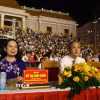 Phó Chủ tịch nước Võ Thị Ánh Xuân tham dự đêm khai mạc Festival Biển Khánh Hòa 2026. (Ảnh: Đặng Tuấn/TTXVN)