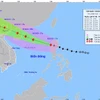 Chiều 3/10, bão Matmo đã đi vào vùng biển phía Đông khu vực Bắc Biển Đông, là cơn bão số 11 trên Biển Đông trong năm 2025. (Nguồn: Trung tâm dự báo khí tượng thủy văn Quốc gia)