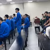 Các bị cáo tại phiên xét xử. (Ảnh: Vietnamnet)