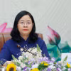 Đồng chí Bùi Thị Minh Hoài, Ủy viên Bộ Chính trị, Bí thư Trung ương Đảng, Bí thư Đảng ủy Mặt trận Tổ quốc, các đoàn thể Trung ương, Chủ tịch Ủy ban Trung ương Mặt trận Tổ quốc Việt Nam. (Ảnh: TTXVN)