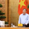 Ủy viên Bộ Chính trị, Phó Bí thư Thường trực Đảng ủy Chính phủ, Phó Thủ tướng Thường trực Phạm Gia Túc, Trưởng Ban Chỉ đạo 35 Đảng ủy Chính phủ phát biểu. (Ảnh: Lâm Khánh/TTXVN)