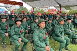 Ngày hội tòng quân: Tuổi trẻ Thủ đô sẵn sàng lên đường bảo vệ Tổ quốc