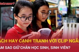 Thói quen đọc sách của học sinh: Bài toán khó trong kỷ nguyên số 