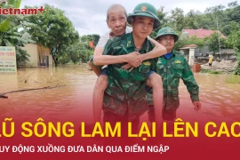 Nước ồ ạt đổ về từ thượng nguồn, nhiều trường học-trạm y tế ở Nghệ An hư hỏng nặng