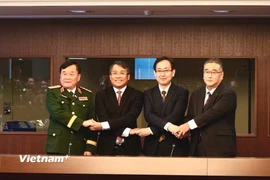 Đối thoại cấp Thứ trưởng Ngoại giao - Quốc phòng Việt Nam - Nhật Bản (2+2) lần thứ nhất. (Ảnh: BQP)