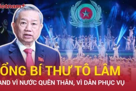 Tổng Bí thư Tô Lâm: Công an nhân dân là “Lá chắn” vững vàng, “Thanh kiếm” sắc bén của Tổ quốc