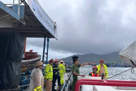 Thủy đoàn I - Cục Cảnh sát Giao thông chủ động triển khai phương án ứng phó bão Bualoi